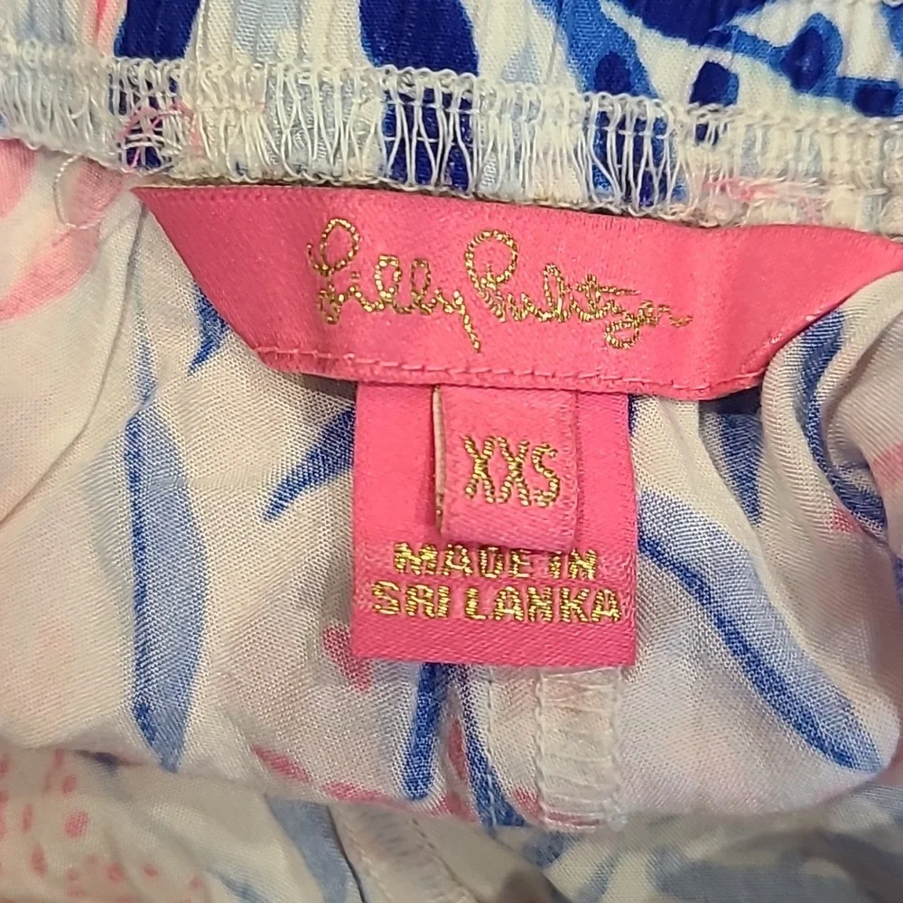 New Lily Pulitzer Pull On Shorts XXS - Picture 4 of 4